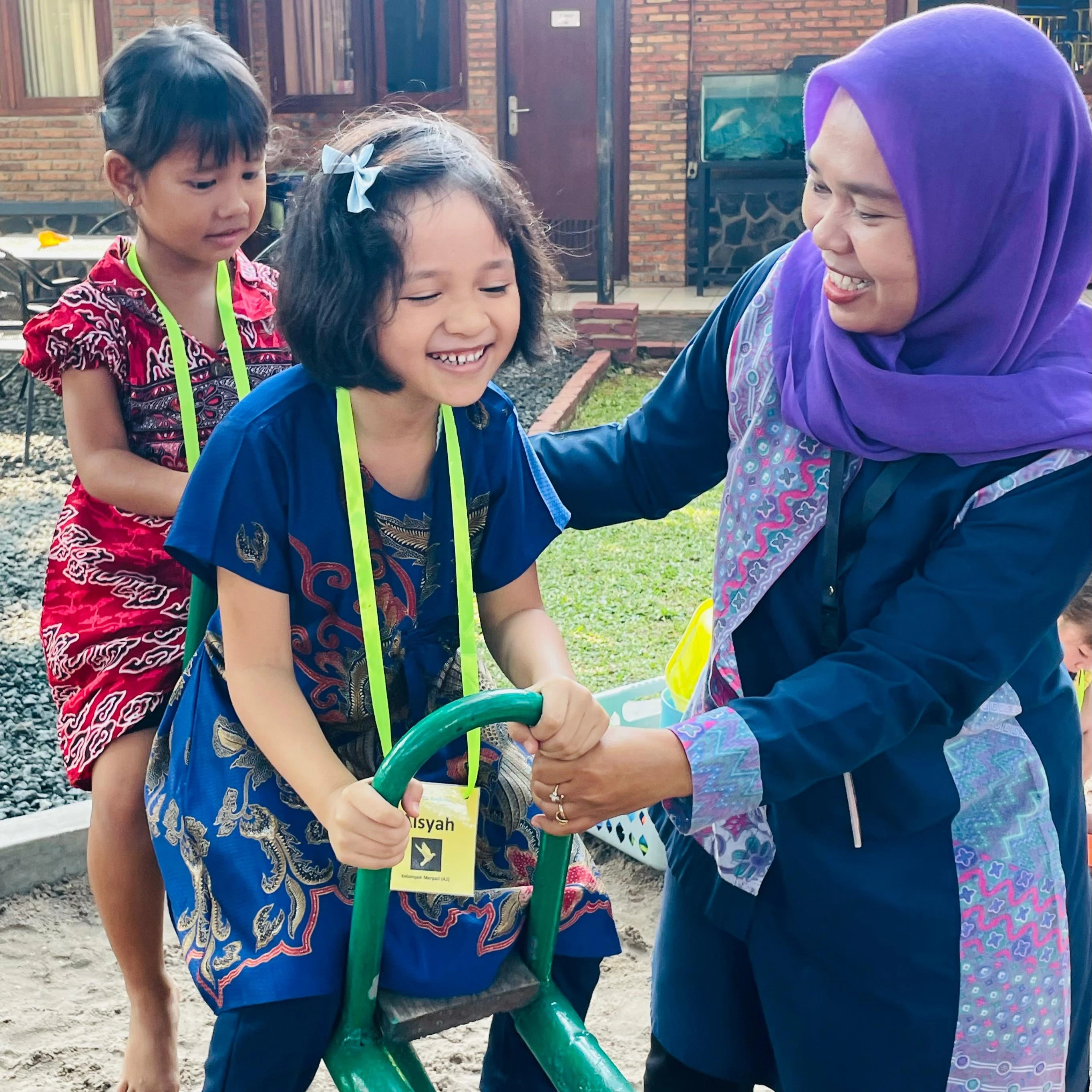 Ekspresi anak TK Kutilang