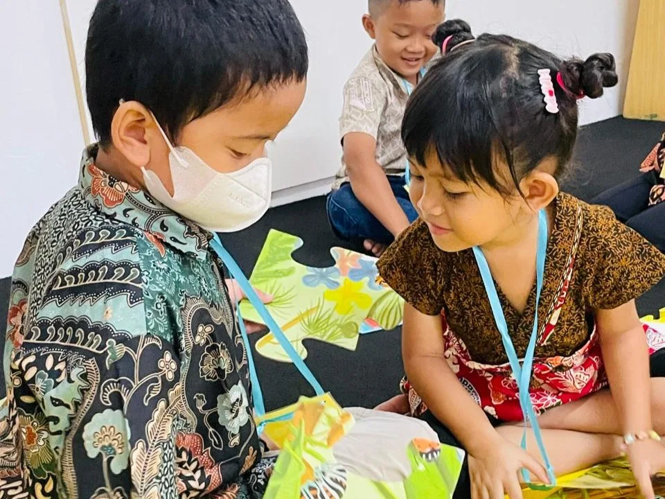 Suasana kegiatan di Sentra Persiapan