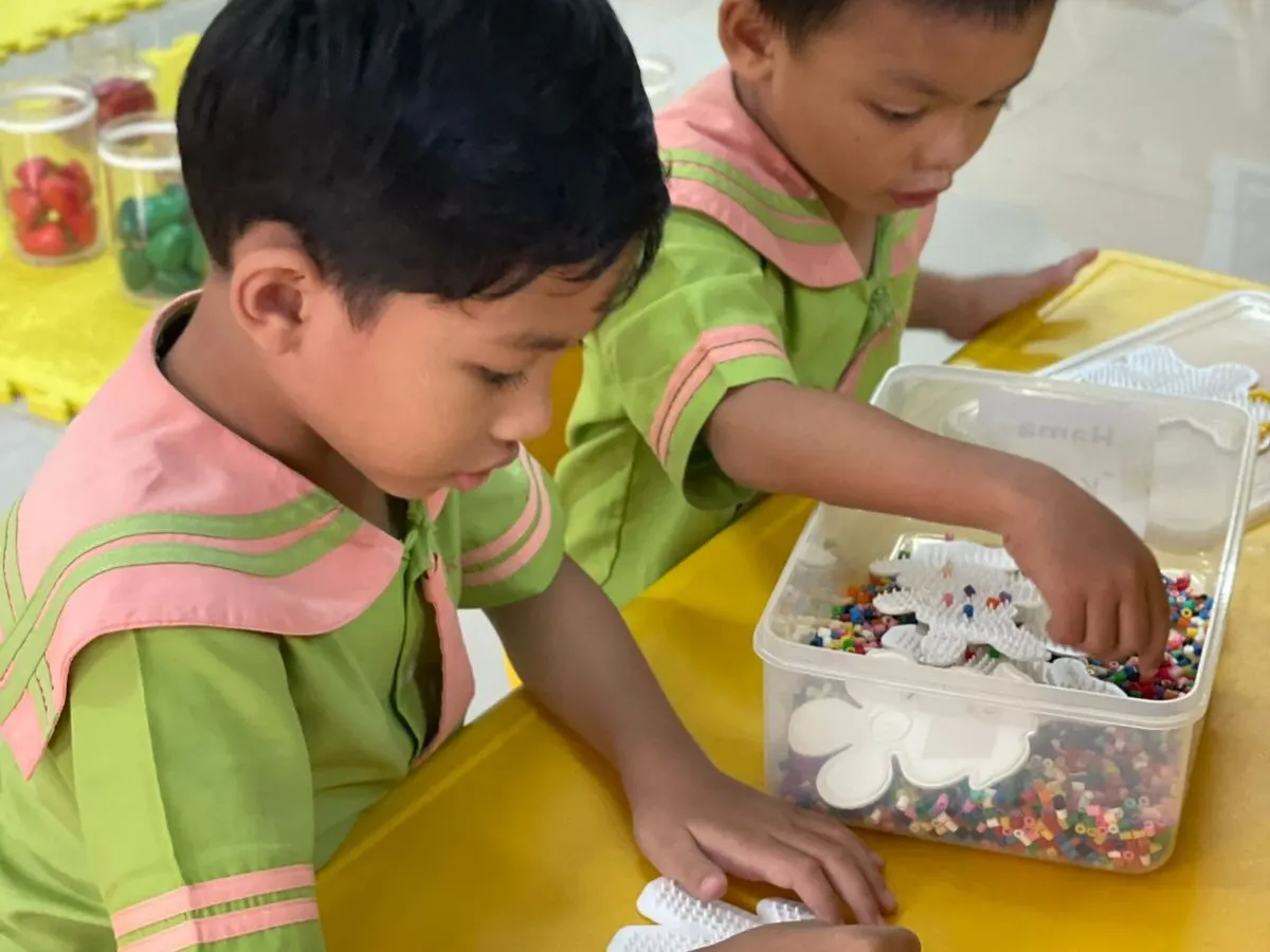 Suasana kegiatan di Sentra Persiapan