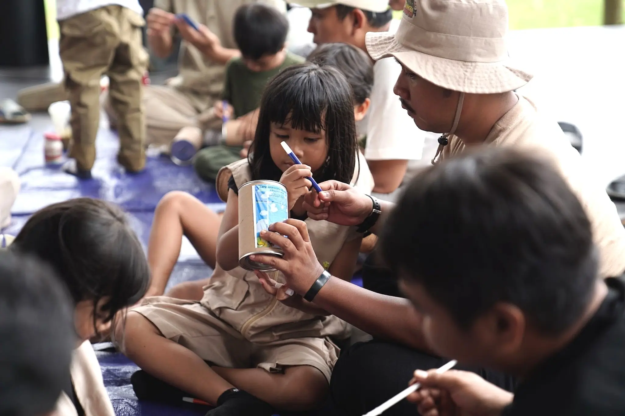 Suasana Kegiatan Sehari Bersama Ayah