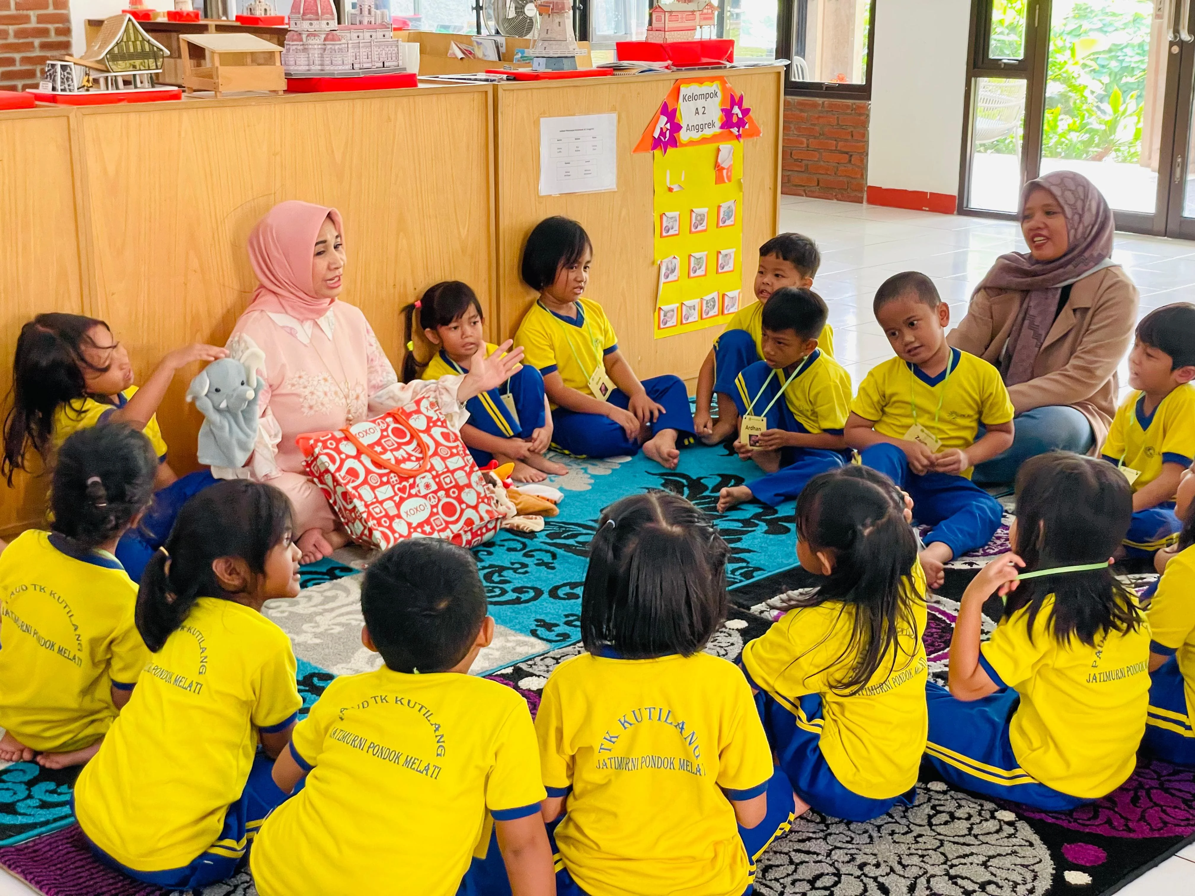 Suasana kegiatan storytelling